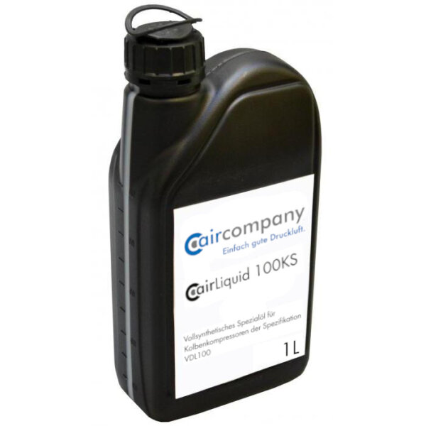 Öl für Kolbenkompressoren CairLiquid 100 KS Gebindegröße: 1Liter