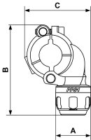 Prevost Abzweigflansch 2516