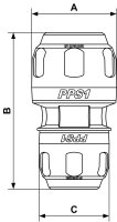 Prevost Reduziermuffe 2520