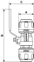 Prevost Kugelhahn 20