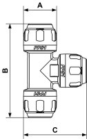 Prevost T-Stück 40