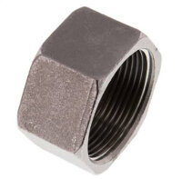Verschlusskappe Rp 1-1/2", Edelstahl 1.4408