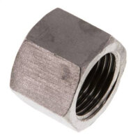 Verschlusskappe Rp 1/2", Edelstahl 1.4408