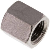 Verschlusskappe Rp 1/4", Edelstahl 1.4408