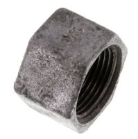 Verschlusskappe Rp 3/4", Temperguss verzinkt