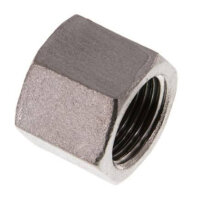Verschlusskappe Rp 3/8", Edelstahl 1.4408