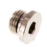 Verschlussstopfen Innensechkant G 1/4", Messing...