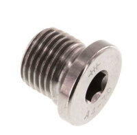 Verschlussstopfen Innensechkant G 1/4", Edelstahl V4A
