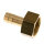 Aufschraub-Schlauchtülle G 3/4"-13 (1/2")mm, Messing