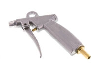Alu Ausblaspistole mit Lärmschutzdüse 9 mm