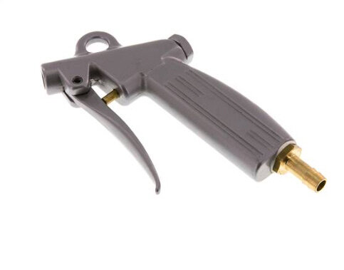 Alu Ausblaspistole ohne Düse, mit Innengewinde M12x1,25 - 9 mm