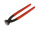 Knipex Klemmzange für Ohrschellen, Klemmung vorne