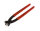 Knipex Klemmzange für Ohrschellen, Klemmung vorne und seitlich