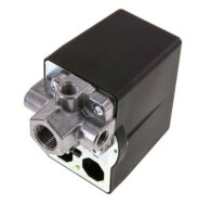 Kompressor-Druckschalter G 1/2", 6 - 16 bar (ohne Drehschalter / Drucktaste)