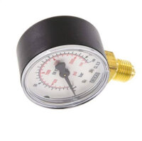 Manometer senkrecht (KU/Ms),50mm, 0 bis 160 bar, G 1/4"