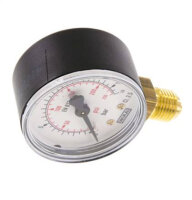 Manometer senkrecht (KU/Ms),50mm, 0 bis 16 bar, G 1/4"