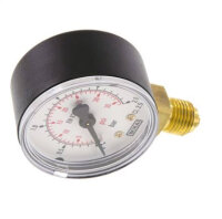 Manometer senkrecht (KU/Ms),50mm, 0 bis 2,5 bar, G 1/4"