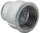 Reduziermuffe Rp 1/2"-Rp 1/4", Temperguss verzinkt