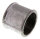 Rundmuffe Rp 2-1/2"-Rp 2-1/2", Temperguss verzinkt
