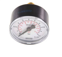 Manometer waagerecht (KU/Ms),50mm, 0 - 1 bar, G 1/4"