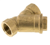 Schmutzfänger G 1/2", -0,99 bis 20bar, Messing