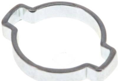 2-Ohr-Schlauchschelle 14 - 17mm, Stahl verzinkt (W1)