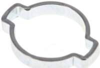 2-Ohr-Schlauchschelle 14 - 17mm, Stahl verzinkt (W1)