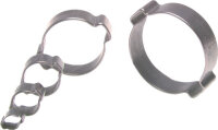 2-Ohr-Schlauchschelle 14 - 17mm, Stahl verzinkt (W1)