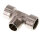 T-Einschraubstück G 3/4"(IG)-R 3/4"(AG), Messing vernickelt