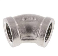 45°-Winkel Rp 1/2" (IG), Edelstahl 1.4408