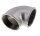 90°-Winkel Rp 4"-Rp 4", Temperguss verzinkt