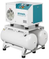 RENNER Schraubenkompressor RSD-B 7,5 mit 2x90 Liter...