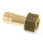 Aufschraub-Schlauchtülle G 1/4"-10mm, Messing