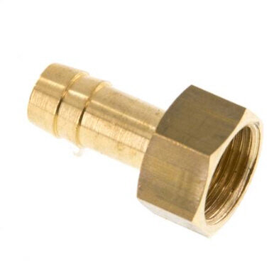 Aufschraub-Schlauchtülle G 3/8"-10mm, Messing