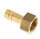 Aufschraub-Schlauchtülle G 3/8"-10mm, Messing
