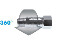 Drehgelenk G 1/4"-Kupplungsstecker NW 7,2, für...