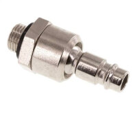Drehgelenk G 1/4"-Kupplungsstecker NW 7,2, für Drucklufttechnik