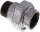 Verschraubung flach dichtend Rp/R 1-1/4" (IG/AG), Temperguss verzinkt