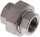 Verschraubung flach dichtend Rp 1/2" (IG), Edelstahl 1.4408