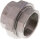Verschraubung flach dichtend Rp 2" (IG), Edelstahl 1.4408