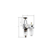 STANDARD-Wartungseinheit, 2-tlg., G 1/2", 0,5 - 10 bar, 50 -2100 l/min