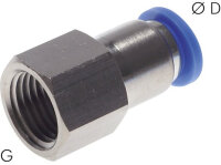 Steckanschluss mit Innengewinde M3 - 3mm, IQS-Standard