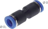 Gerader Steckanschluss 3mm-3mm, IQS-Standard