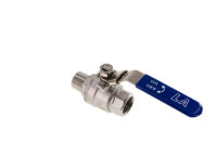 Edelstahl-Kugelhahn, Eco-Line leicht, R 3/4" / Rp...