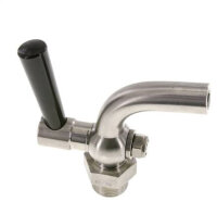 Edelstahl-Ablasshahn G 1", PN 6