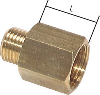 Reduziernippel G 3/4"(AG)-G 1"(IG), Messing