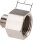 Reduziernippel G 3/4"(AG)-G 1"(IG), Messing vernickelt