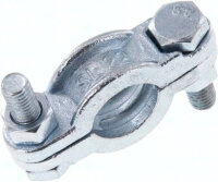 Schlauchklemme Temperguss verzinkt, 17 - 22mm
