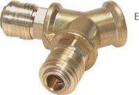 2-fach-Luftweiche mit Kupplungsdosen, G 1/2"