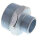 Doppelnippel R 2-1/2"-R 1-1/2", Temperguss verzinkt